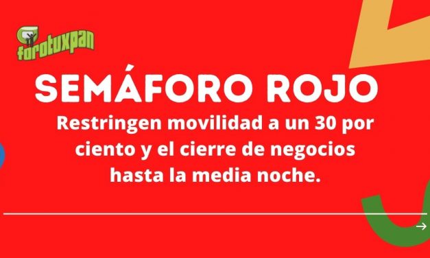 ANTE SEMAFORO ROJO, LA DIRECCIÓN DE COMERCIO EMITE INDICACIONES A NEGOCIOS