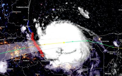 GRACE ACELERA E IMPACTARÁ COMO HURACÁN CATEGORÍA 2 EN NAUTLA