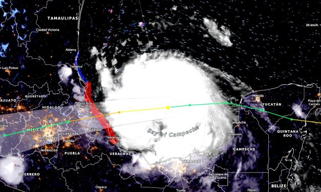 GRACE ACELERA E IMPACTARÁ COMO HURACÁN CATEGORÍA 2 EN NAUTLA