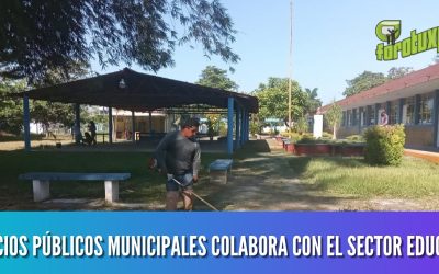 SERVICIOS PÚBLICOS MUNICIPALES COLABORA CON EL SECTOR EDUCATIVO