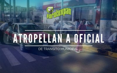 Atropellan a Oficial de Tránsito