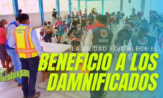 LA UNIDAD FORTALECE EL BENEFICIO A LOS DAMNIFICADOS