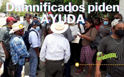 Damnificados piden ser incluidos en el CENSO DE BIENESTAR
