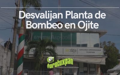 DESVALIJAN PLANTA DE BOMBEO EN OJITE