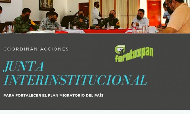 Junta interinstitucional para coordinar acciones para fortalecer el plan migratorio del país