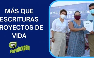 MÁS QUE ESCRITURAS PROYECTOS DE VIDA