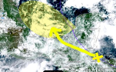 NUEVA AMENAZA DE CICLON PARA VERACRUZ, PROTECCION CIVIL ACTIVA ALERTA GRIS POR LLUVIAS