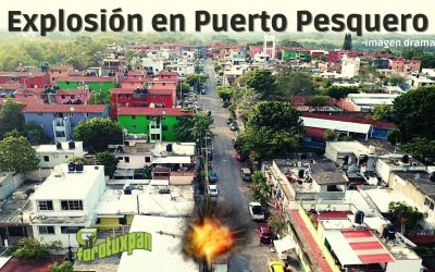 Explosión en Puerto Pesquero