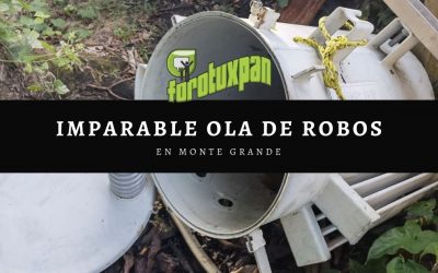 Imparable OLA DE ROBOS en MONTE GRANDE