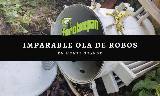 Imparable OLA DE ROBOS en MONTE GRANDE