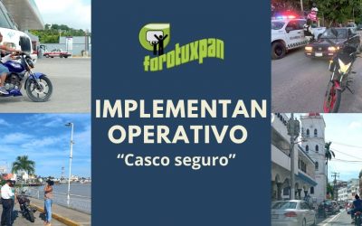 IMPLEMENTAN OPERATIVO “Casco seguro”
