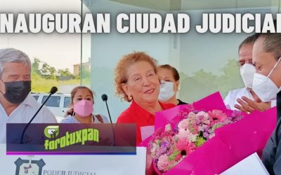 POR FIN INAUGURAN LA CIUDAD JUDICIAL EN TUXPAN VERACRUZ