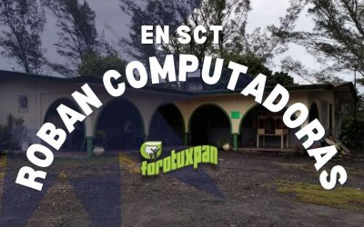 Roban COMPUTADORAS en SCT