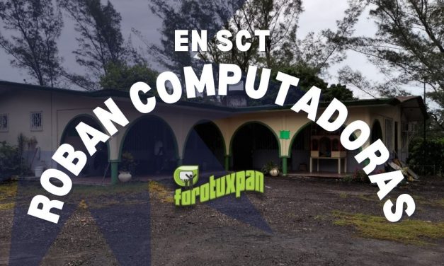 Roban COMPUTADORAS en SCT