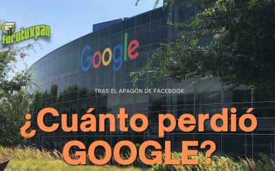 ¿Cuánto perdió GOOGLE tras la caida de FACEBOOK?