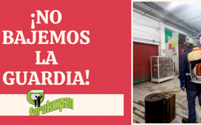 ¡NO BAJEMOS LA GUARDIA!