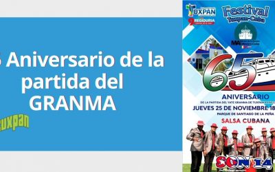 65 Aniversario de la partida del GRANMA