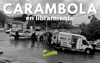 TRES LESIONADOS EN LA CARAMBOLA DE LA LÓPEZ