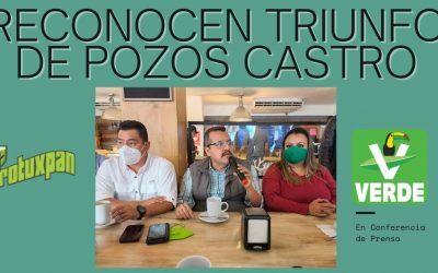 PARTIDO VERDE RECONOCE A POZOS CASTRO COMO EL PRÓXIMO Presidente de Tuxpan