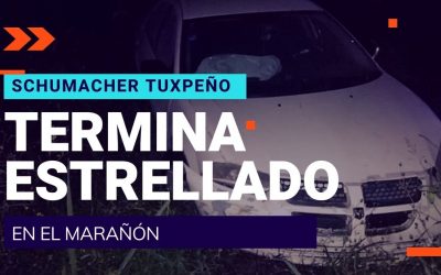SCHUMACHER TUXPEÑO termina estrellado