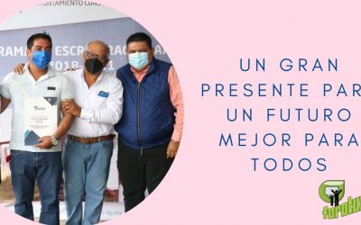 UN GRAN PRESENTE PARA UN FUTURO MEJOR PARA TODOS