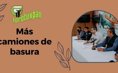 Más camiones de basura
