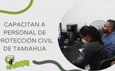 CAPACITAN A PERSONAL DE PROTECCIÓN CIVIL DE TAMIAHUA
