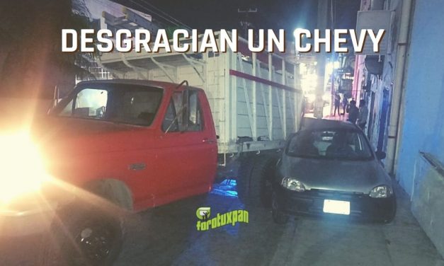 Desgracian un CHEVY