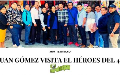Juan Gómez recorre el Héroes del 47
