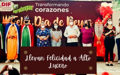 LOS REYES MAGOS LLEVARON FELICIDAD A MILES DE NIÑOS DE COLONIAS DE ALTO LUCERO