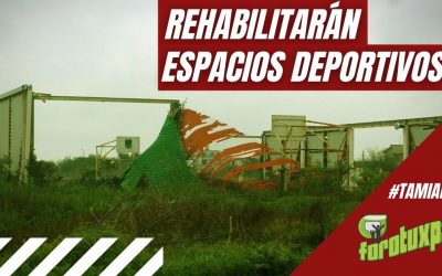 REHABILITARÁN ESPACIOS DEPORTIVOS