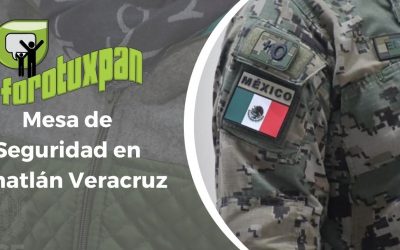 Mesa de Seguridad en Amatlán Veracruz