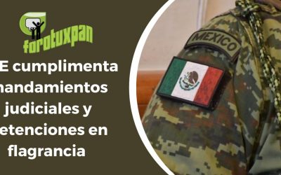 FGE CUMPLIMENTA MANDAMIENTOS JUDICIALES Y DETENCIONES EN FLAGRANCIA