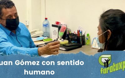 Juan Gómez con sentido humano