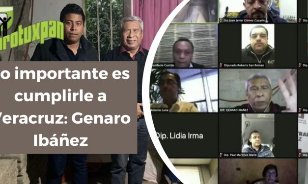 Lo importante es cumplirle a Veracruz: Genaro Ibáñez