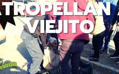 Atropellan a Viejito