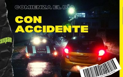 Inicia el 15 de Febrero con accidente