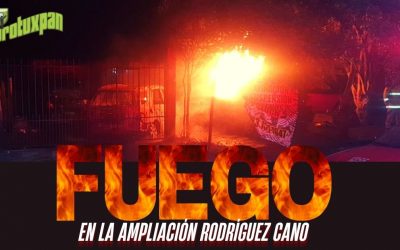 ¡FUEGO en la Ampliación Rodríguez Cano!