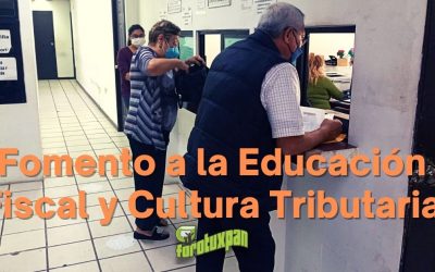Fomento a la Educación Fiscal y Cultura Tributaria