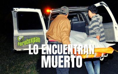 Lo encuentran muerto a la orilla de la Tuxpan-Tamiahua