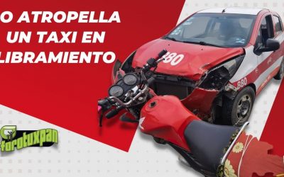 Lo atropella Taxi frente a la PEPSI