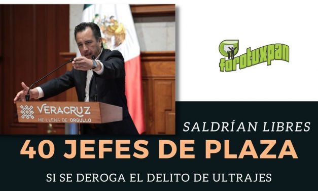 40 jefes de plazas saldrían libres si se deroga el delito de ultrajes y si los defiende el Movimiento por la Justicia