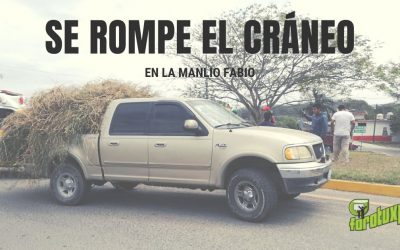 Se rompe el CRÁNEO en la Manlio Fabio