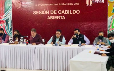 Cuerpo Edilicio de Tuxpan lleva a cabo Sesión de Cabildo Abierta