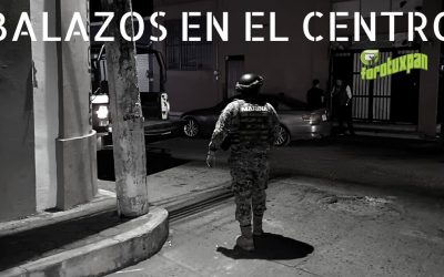 ¡Balazos en el centro!