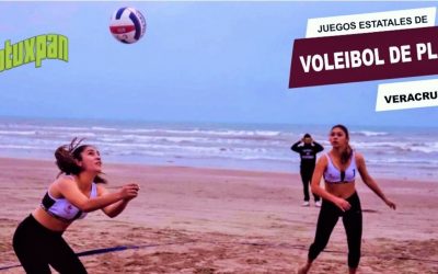 ARRANCAN LOS JUEGOS ESTATALES DE VOLEIBOL DE PLAYA EN TUXPAN VERACRUZ