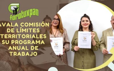 Avala Comisión de Límites Territoriales su Programa Anual de Trabajo
