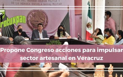 Propone Congreso acciones para impulsar sector artesanal en Veracruz