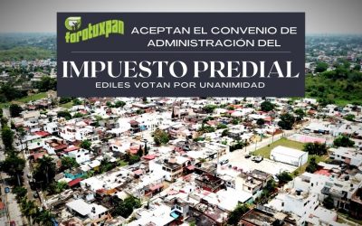 ACEPTAN CONVENIO DE ADMINISTRACIÓN DEL PREDIAL
