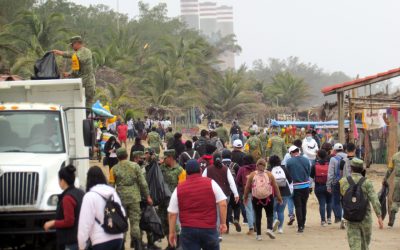 ESTAMOS LISTOS PARA RECIBIR AL TURISMO; CONCLUYÓ SEGUNDA JORNADA DE LIMPIEZA DE PLAYAS